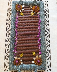 حلوا با روغن حیوانی و شیره انگوروخرما