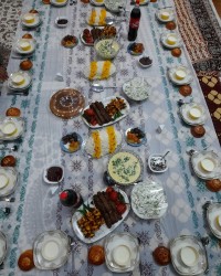 سفره ی افطاری