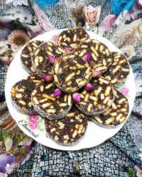 رولت خرما بیسکویتی (بمب انرژی)