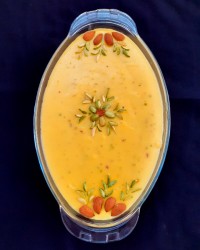 فرنی بستنی پسته و زعفران لطفا کپشن?