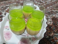 کاستر وژله اسموتی چند میوه ویخ تزیینی