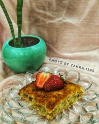 کیک توت فرنگی