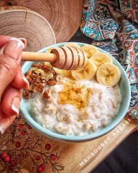 اوتمیل یخچالی