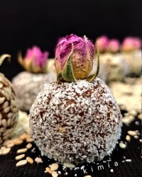 توپک خرمایی مغزدار