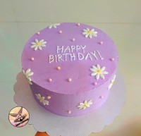 کیک دخترونه ساده و شیک