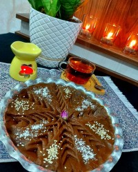 حلوا شیر خرما