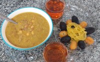 آش گندم یزدی افطار آخرین جمعه ماه مهمانی خدا