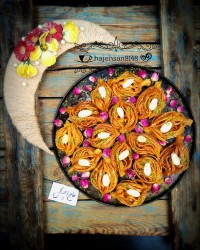 شباکیه عربی یا زولبیا فانوسی (خاگینه فانوسی) hajehsan