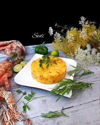 دوپیازه آلو (سیب زمینی)شیرازی