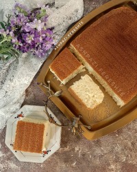کیک تخته ای تابه ای
