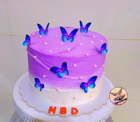 کیک دخترونه با فیلینگ مخصوص