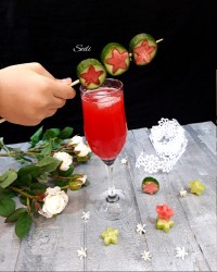 کوکتل خیار و هندوانه