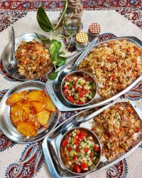 پلوی نخود فرنگی