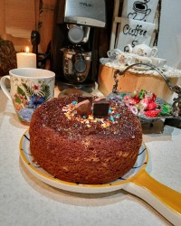 کیک اسفنجی رژیمی