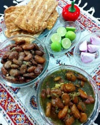 باقلا پخته