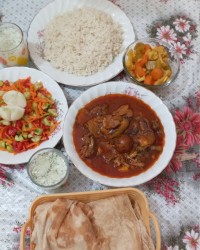 خورشت بادمجان درخواستی عشقم ❤