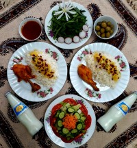 زرشک پلوبا مرغ