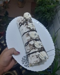 رولت خامه ای خوشمزه من