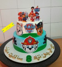 سفارش کیک سگ های نگهبان