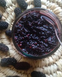 مرباو شربت توت سیاه