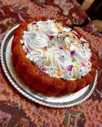 کیک ژله پرتقال