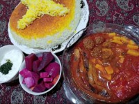 ♡خورش کوفته قلقلی
