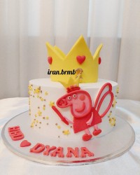 کیک تولدبا تمpeppapig