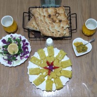 سیب زمینی تخم مرغ