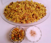 لوبیاچشم بلبلی پلو