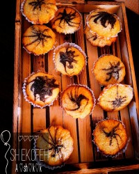 کاپ کیک دورنگ