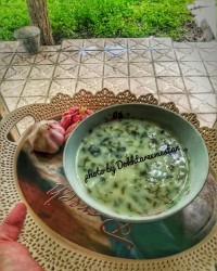 آش دوغ خونه مامان جانم❤