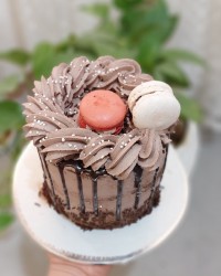 کیک عریان شکلاتی