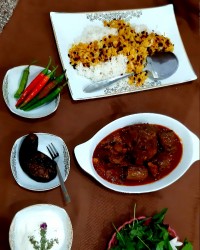 چلو گوشت درباری