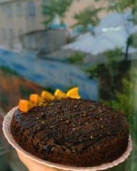 کیک کاکائویی ساده