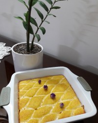 بسبوسه ساده (بدون پنیر)