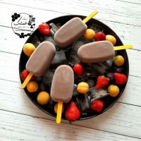 بستنی موز وشکلات