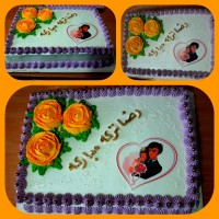 سفارش کیک مستطیل