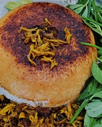 یه غذای لذیذ و خوشمزه .