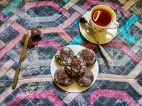 کوکی ترک دار شکلاتی
