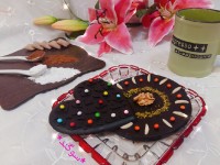 شکلات تخته ای خانگی