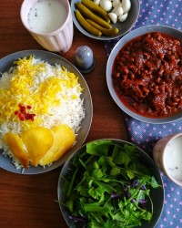 خورشت ترشی قرمه❤