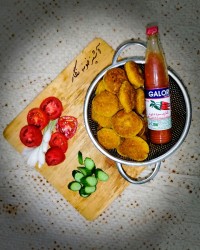 فلافل با لوبیا چشم بلبلی