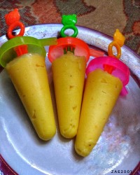 بستنی شکلاتی بدون ثعلب و شیرعسلی