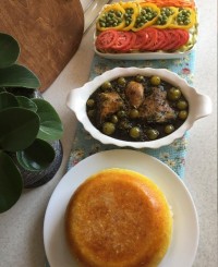 خورشت گوجه سبز