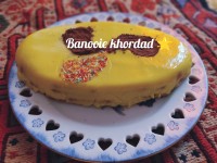 دسر یخچالی زعفرونی یه عصرونه عالی کنار عزیزانم