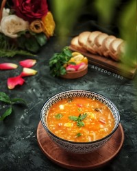 سوپ سبزیجات با ورمیشل