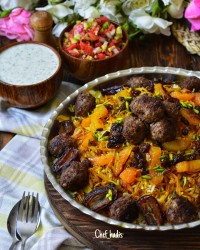 رشته پلو