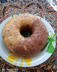 کیک دو رنگ جذاب