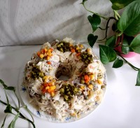 سالاد ماکارونی قالبی