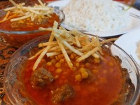 قیمه باگوشت قلقلی